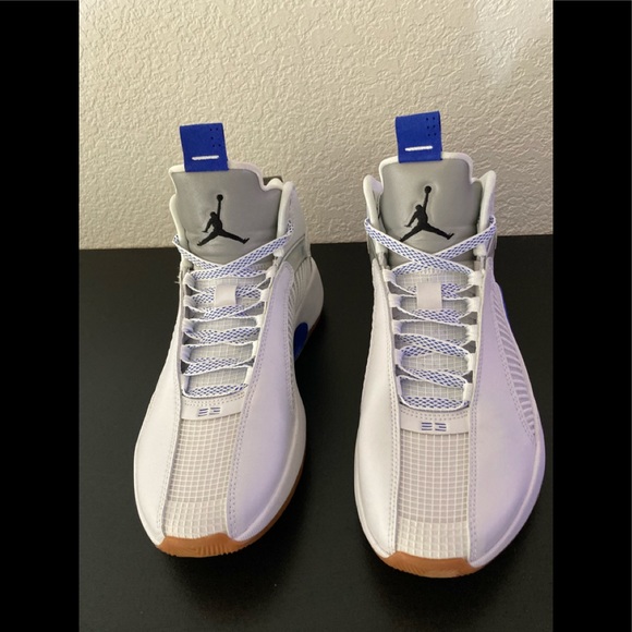 New Mens Nike Air Jordan XXXV SH 35 CZ5657 SZ 9 ATHLETIC SHOES SNEAKERS WHITE - Picture 2 of 13